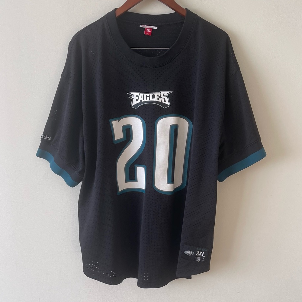 Mitchell & Ness Brian Dawkins Black Eagles Men's Mesh Top size 3XL Black